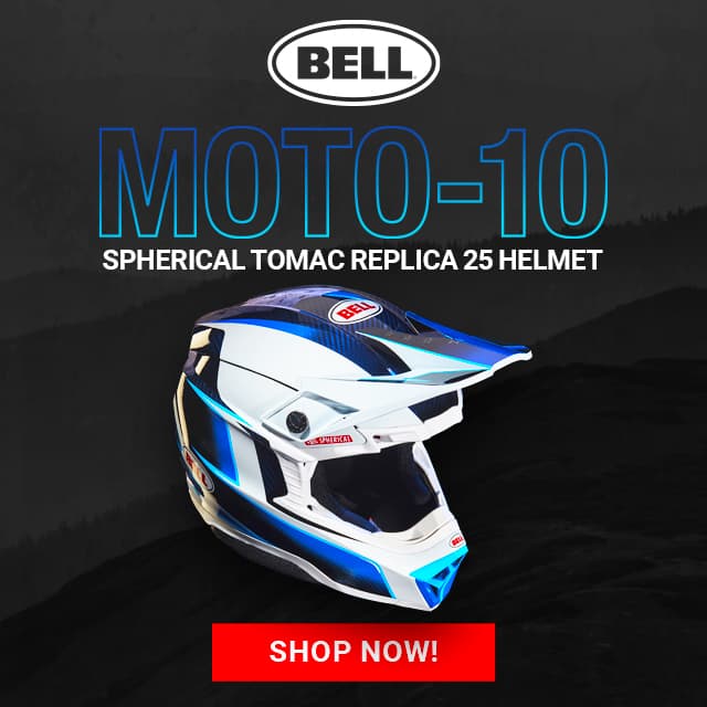 Bell Moto-10 Spherical Tomac Replica 25 Helmet