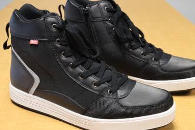 Side View of Noru Tori Motorcycle Shoes