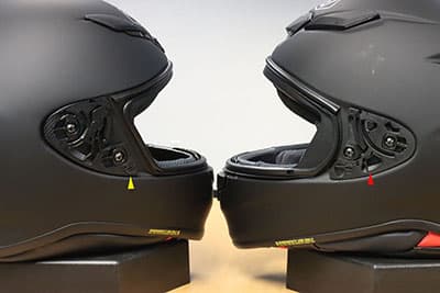 Shoei RF 1400 Base Plate System Shoei RF 1400 Base Plate System